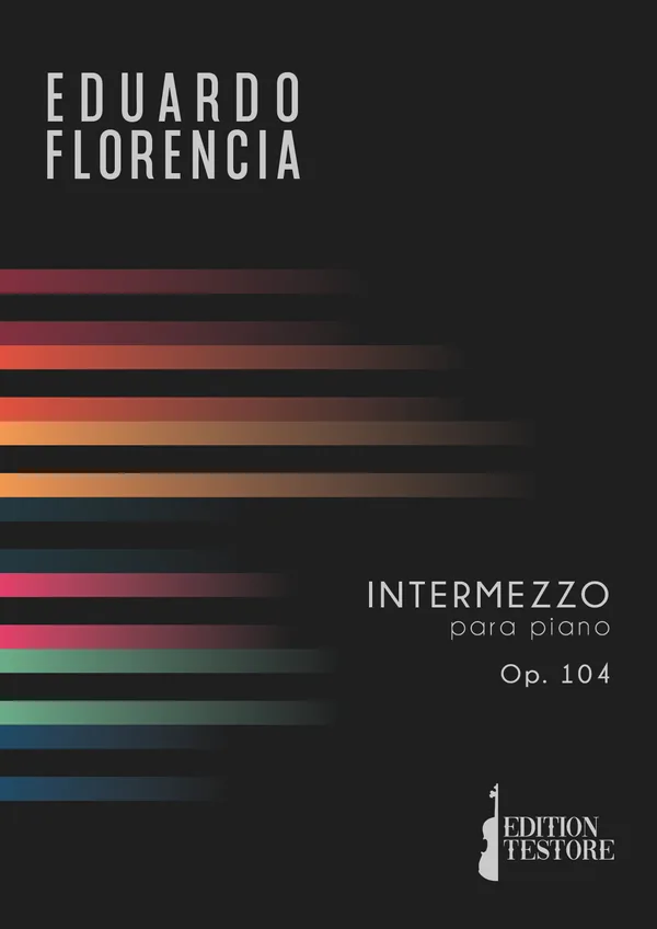 Cover: Eduardo Florencia, Intermezzo for piano, Op. 104